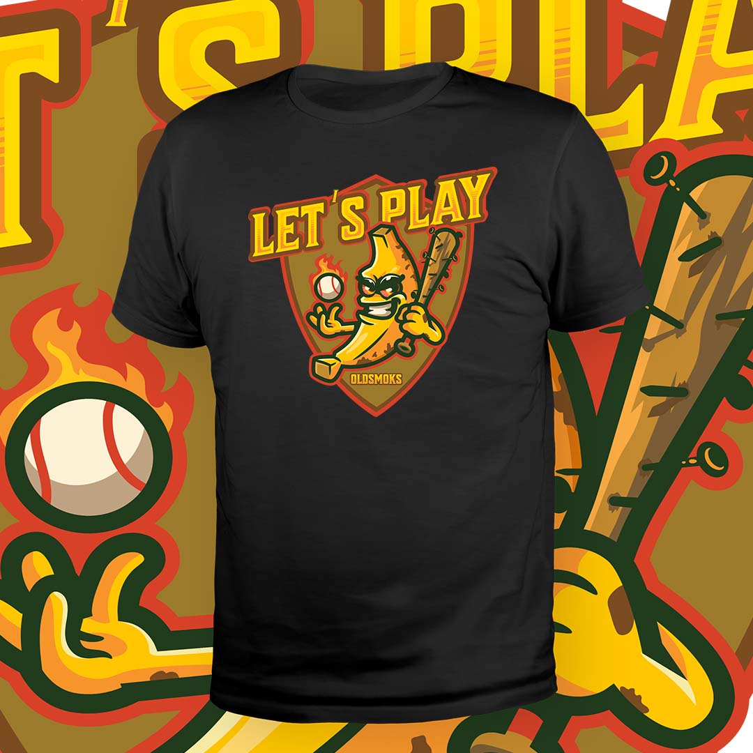 Banana Baseball T-shirt